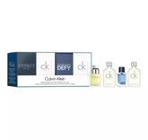 Calvin Klein CK Miniature Gift Set - Eternity 10ML EDT + Defy 5ML EDT + (2 X 10ML) CK One EDT (Men)